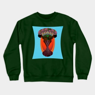 Eyeball Tree Crewneck Sweatshirt